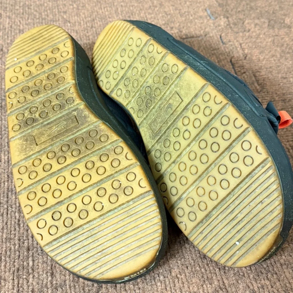 Nike Offline Anthracite N.354‎ Men's Mules CJ0693-003 Gray Orange Size 7.5 B+